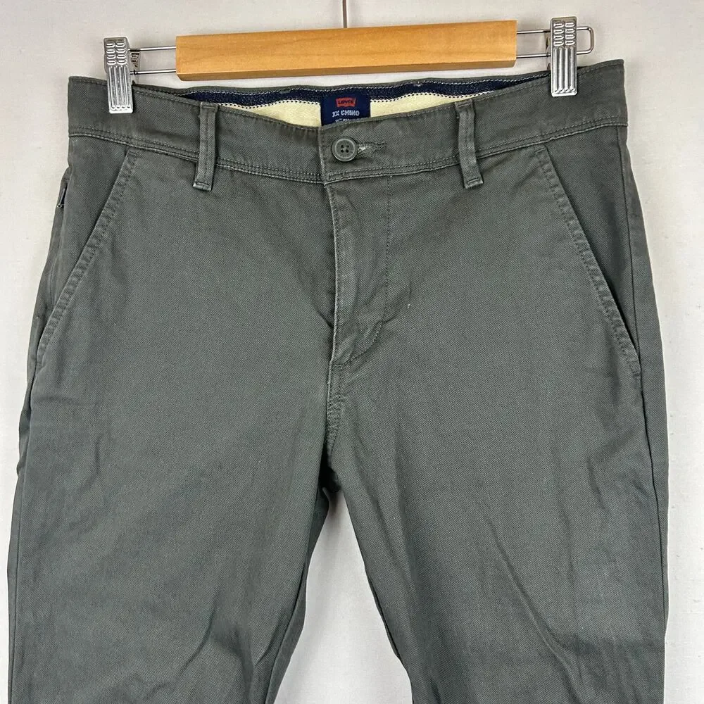Levi's XX Chino 511 Slim Stretch Pants Dark Grey Men's Size 30x32